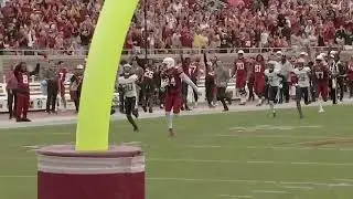 Seminole Moment: Jordan Travis's 78-Yard TD Pass to Johnny Wilson vs. Georgia Tech (2022)