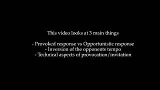 Training Tips: Constructed vs Reactive (Epee)