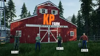 RANCH SIMULATOR | EDGER IS LIVE  | FT. VISHWA AND HARRY | INTRODUCING KP FARM | PART - 2
