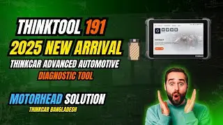 THINKTOOL 191 Review | 2025 New Car Scanner | 35 Reset Function | 3 Year Update| Thinkcar Bangladesh