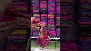 ini Kuppadam Temple Border Saree Price 2200/- WA 9849479196 #trending #uppadasarees #handloom #viral
