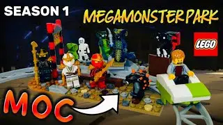 I built LEGO MOC from Ninjago MEGAMONSTER PARK