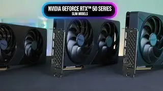 The All New PNY GeForce RTX 50 Series Slim Models