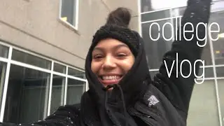 weekend in my college life | game night, fashion event, & snow in ATL?!
