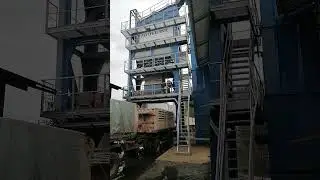 Production Site of 120tph Asphalt Mix Plant in Thailand