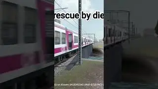 Mumbai Local train Fail Rescue by Diesel loco WDS-6 #shorts #viral #trending #train