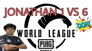 Jonathan clutch pmwl||Tsm Jonathan 1vs 6 PMWL clutch|unstoppable chicken dinner|pmwl clutch Jonathan