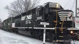 Chasing the NS/D&RR Toys For Tots Train 2017