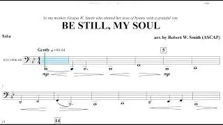 Be Still, My Soul (Robert W. Smith) Tuba Play Along