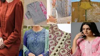 Neck design with potli button | trending and stylish kurti neck design 2026 