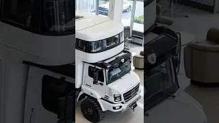 Double Decker Power|Mercedes Zetros 6&times;6 Motorhome Review|#shorts #youtubeshorts #trending #viral