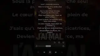 Black sool _ J' AI MAL (lyrics complet)