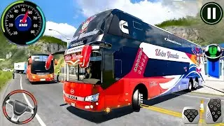 Euro Coach Bus Driving Simulator -City Luxury Passenger Bus Driving Game -Android Gameplay.