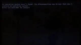 Ошибка Press Ctrl+Alt+Del при загрузке Windows 7-10