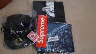 SUPREME FW21 WEEK 4 PICKUP/UNBOXING CROW TEE, L/S, NO COMP NEW ERA BOX LOGO HAT