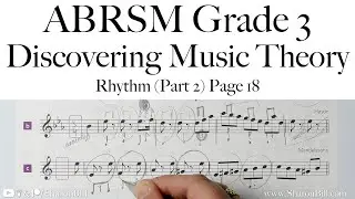 ABRSM «Открытие музыкальной теории, 3 класс, ритм» (часть 2), страница 18 с Шэрон Билл