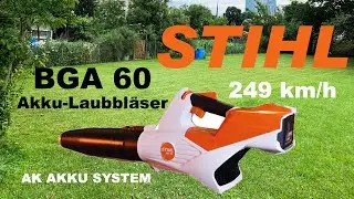 STIHL BGA 60 | Kraftvoll und kabellos | Der ultimative Akku-Laubbläser!