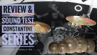 BANCO DE PRUEBAS: CONSTANTINE  SERIES by ARBOREA CYMBALS/ #jeangonzalezdrummer