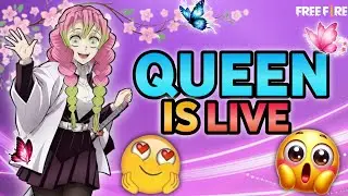 FREE FIRE MAX🔥 LIVE😍WITH QUEEN💖