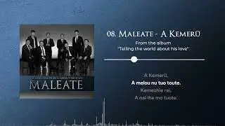 08. Maleate - A Kemerü