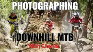 Photographing Vic MTB Downhill series Mt Beauty