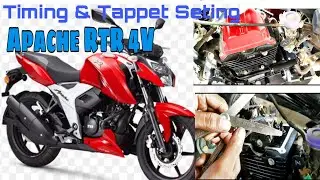 TVS Apache RTR 160 4v Taiming & Teppet seting