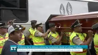 Sharon es despedida en Durán antes de ser enterrada