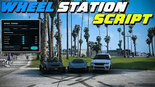 Free Advanced Wheel Station Script | Wheel Customization | QBCore/ESX | FiveM Tutorial #195