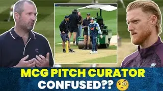 MCG PITCH CURATOR IS SHOCKED AFTER SEEING THIS PITCH, ICC RATES IT UNSATISFACTORY! #ashes #mcg