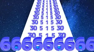 Satisfying Mobile Games Count Master, Crowd Number Run 3D New Update