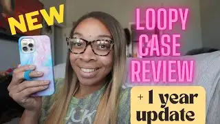 New Loopy Case Review + 1 year update!(My honest opinion) COTTON CANDY SWIRL | IPhone 12 Pro Max