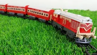 Centy Toys Indian passenger train toy Unboxing | ICF rajadhani model train | battery operated train