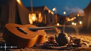 Feel the Night Calmness | Spanish Flamenco Guitar & Arabic Oud Music for Sleep and Study