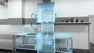 The new M-iClean H-Hood type dishwasher_Mastrada Group
