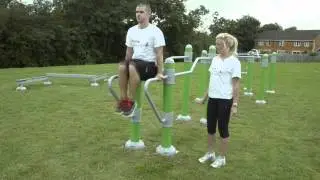 Outdoor Gym Equipment - FLZ Parallel Bars