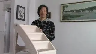 Product Review Of CozyUp Folding Pet Steps By Clint Cora