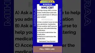 NMC CBT MOCK TEST 2025 - 5 | MIHIRAA