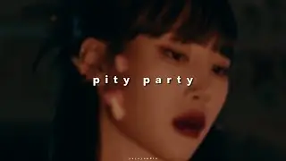 jamie - pity party ( 𝙨𝙡𝙤𝙬𝙚𝙙 & 𝙧𝙚𝙫𝙚𝙧𝙗 )
