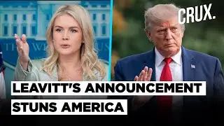 Leavitt Storms Out Of Briefing After Facing Questions On Trump's 'Death Penalty' Threat To Democrats