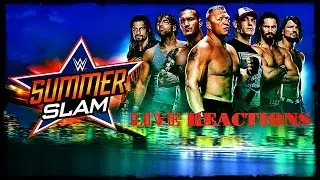 WWE SUMMERSLAM Full Show 8/21/16 WWE Live Reactions