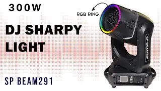 SP Beam 291 DJ Sharpy Light with 291 W Japanese Lamps 😍 | ATI Pro Technologies