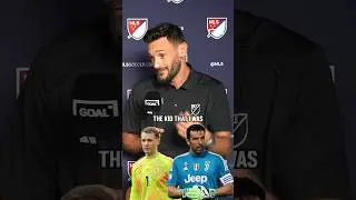 Hugo Lloris Picks Between The Best Goalies In Football History 👀 #football #soccer #premierleague