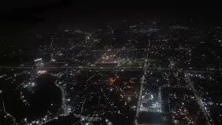 Ariel view of Gurugram from flight