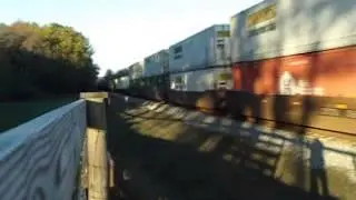 Northbound N/S Hotshot 202 Honks Horn For Simon At Wilda
