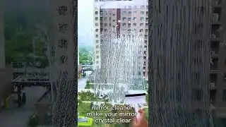 mirror cleaner ，make your mirror crystal clear#mirror#bathroom#gadget#gadgets#gadgetshouse#housewife