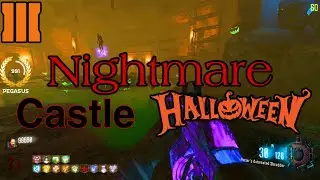 Nightmare Castle Halloween- BO3 Custom Zombies Map (Full Easter Egg Boss Fight)