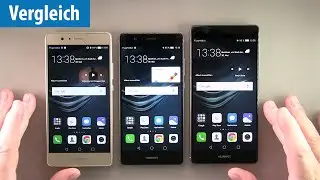 Huawei P9 vs P9 Lite vs P9 Plus | Mobiwatch-Hands-on | Kurz-Test | deutsch/german