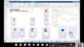 Star Delta Motor Starter using MATLAB for Online Teaching