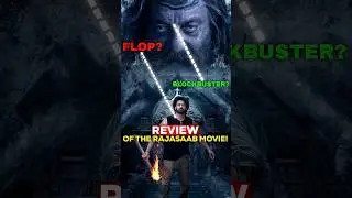 The RajaSaab Movie Honest Review 😱 CRINGE Film? 🤡 #prabhas #therajasaab #shorts