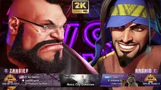 Street Fighter 6 🔥Snake Eyez (ZANGIEF) VS JBJB (RASHID) 🔥 Ranked Match 🔥 SF6 [2K ACTION]